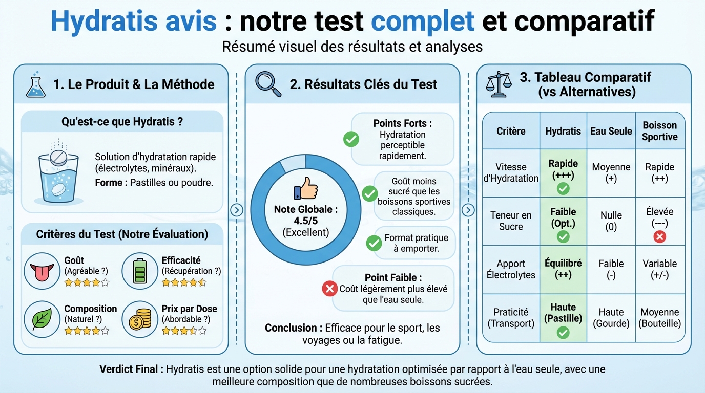 Inconvénients des pastilles Hydratis