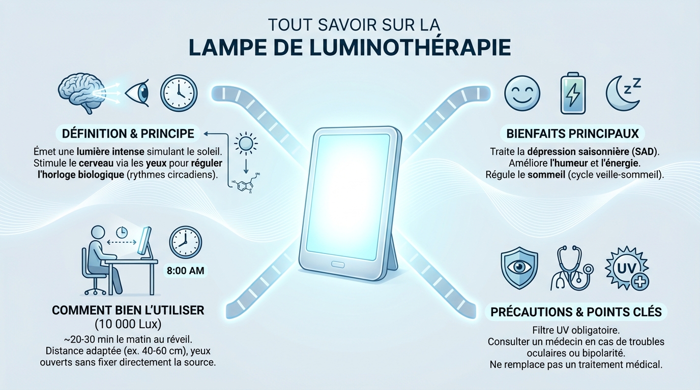 Comment choisir sa lampe de luminothérapie ?