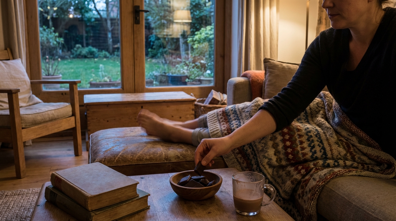 Chocolat et jambes sans repos : un duo surprenant