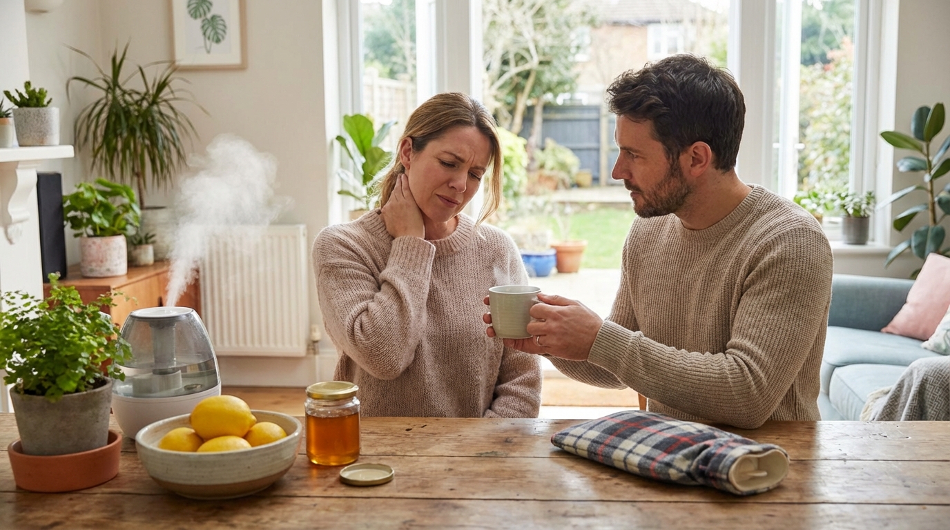 Douleur au cou et à la gorge : causes et solutions