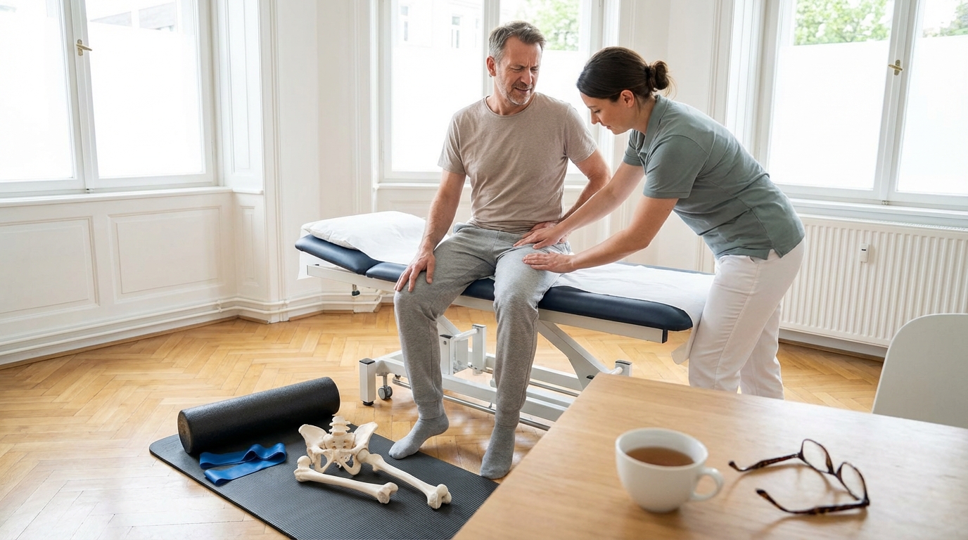 Douleur dans l'aine qui descend dans la cuisse : causes et solutions