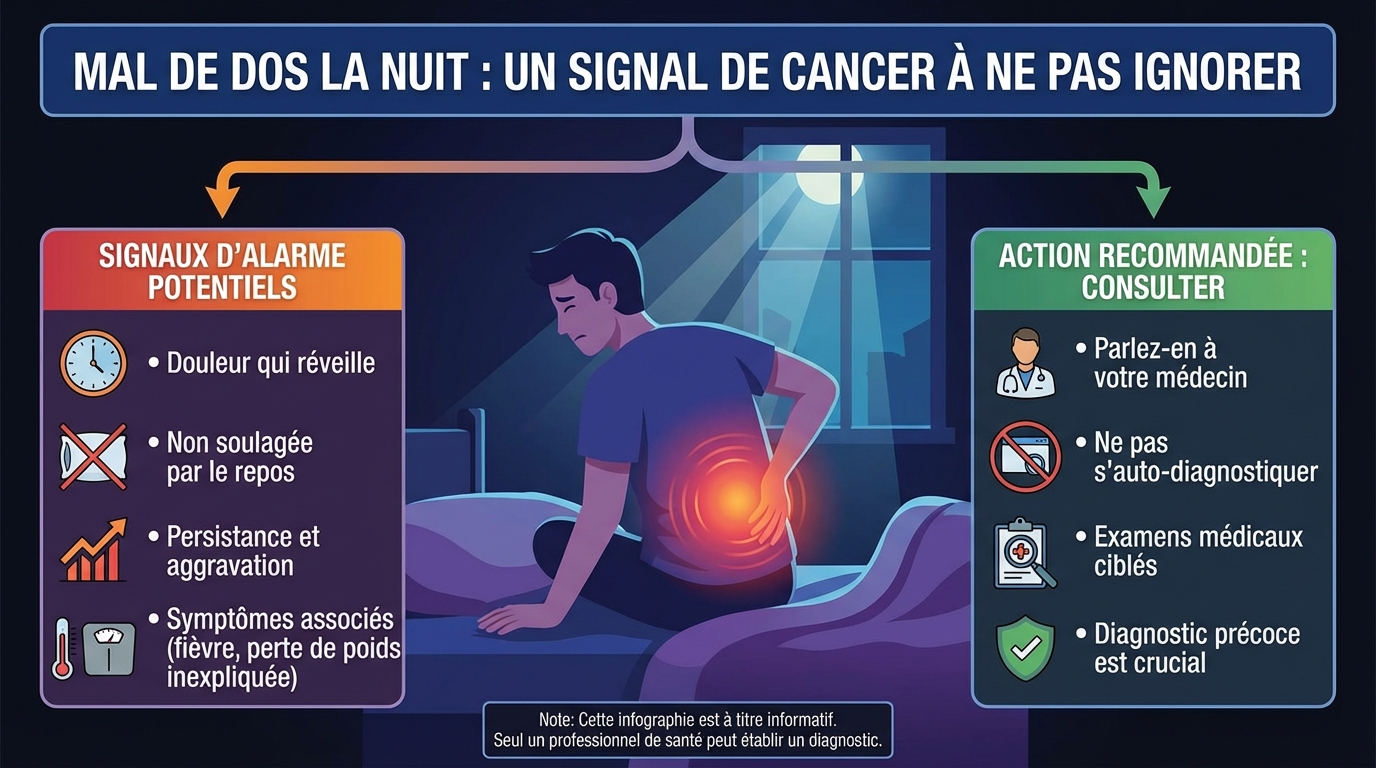 Symptômes associés à surveiller