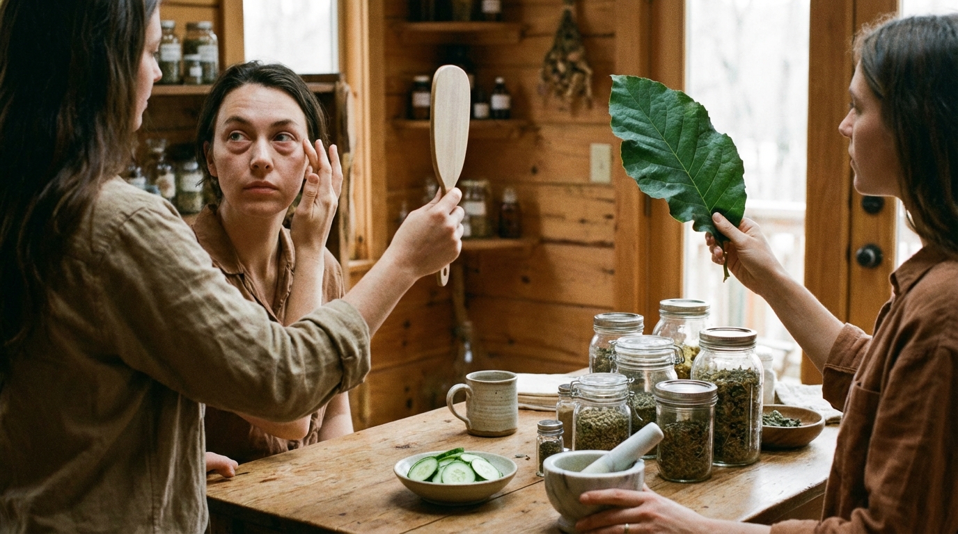 Poches sous les yeux : lien avec le foie et solutions