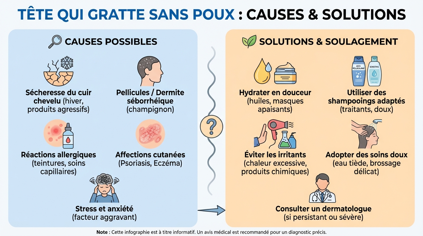Solutions pour apaiser les démangeaisons