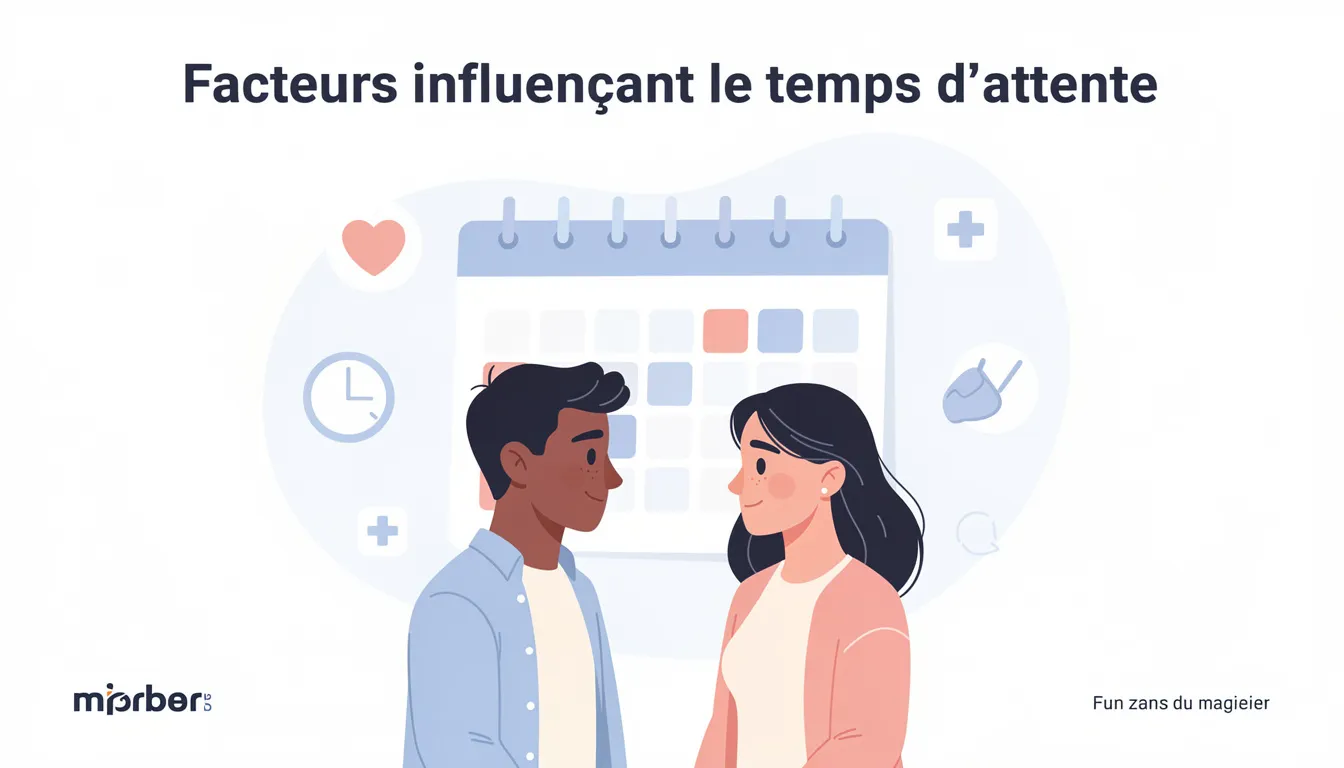 Facteurs influençant le temps d'attente
