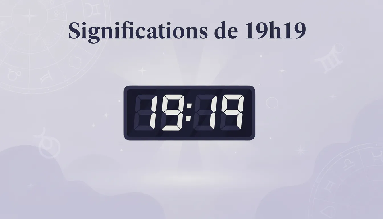 Significations de 19h19