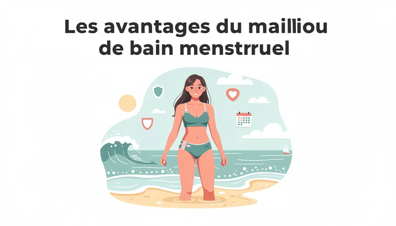 Les avantages du maillot de bain menstruel