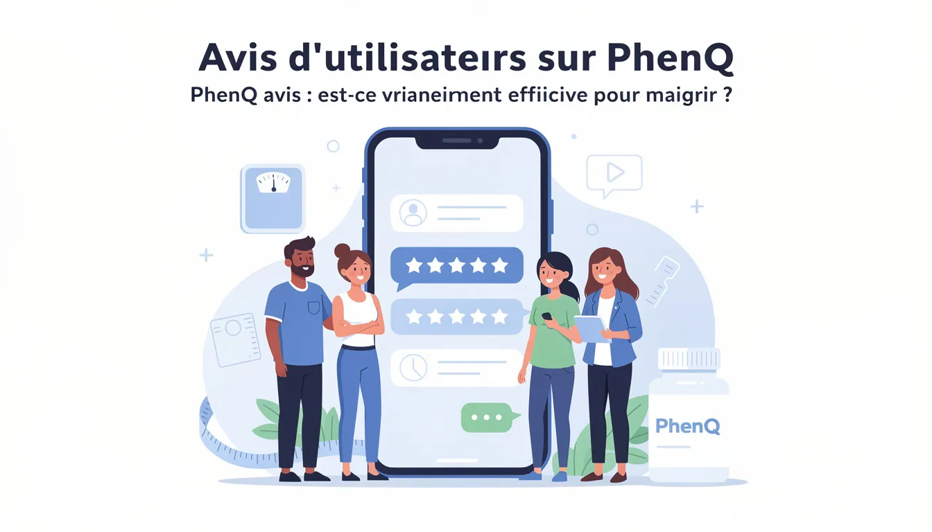 Avis d'utilisateurs sur PhenQ