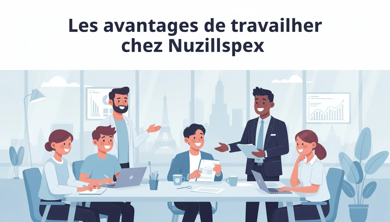 Les avantages de travailler chez Nuzillspex