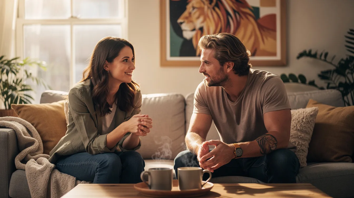 Début de relation avec un homme lion : conseils et attentes