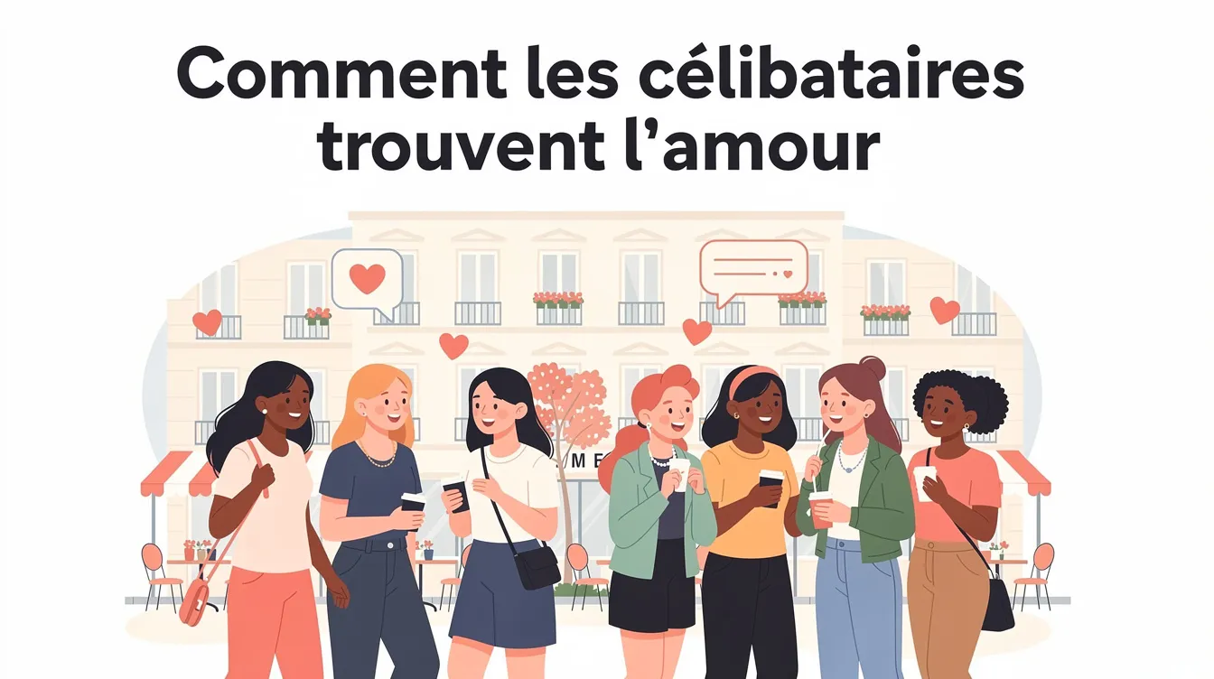 Comment les célibataires trouvent l'amour