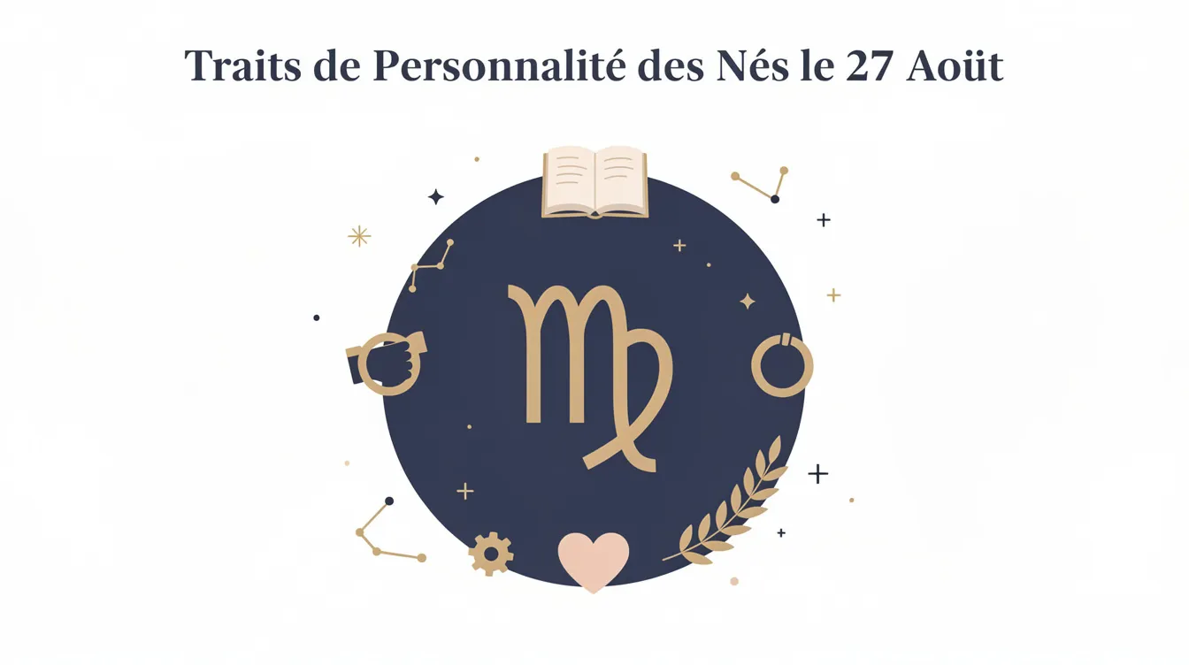 Traits de Personnalité des Nés le 27 Août