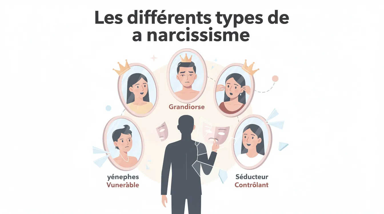 Les différents types de narcissisme
