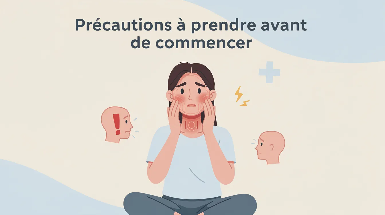 Yoga du visage : dangers à connaître avant de pratiquer 1 Précautions à prendre avant de commencer