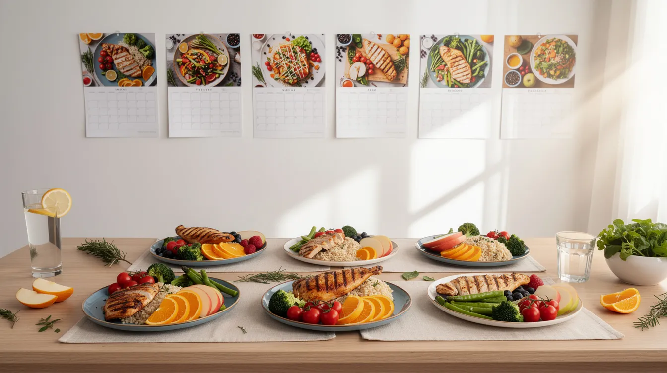 Régime protéiné : perdre 5 kg en 1 semaine avec un plan efficace 1 Exemple de menu sur 7 jours