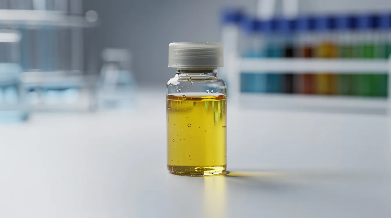 Urine jaune fluorescent : causes et significations révélatrices